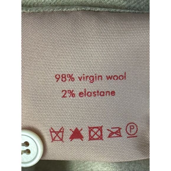 ROKSANDA Virgin Wool Blazer / Made in England Size:12 - Picture 6 of 6